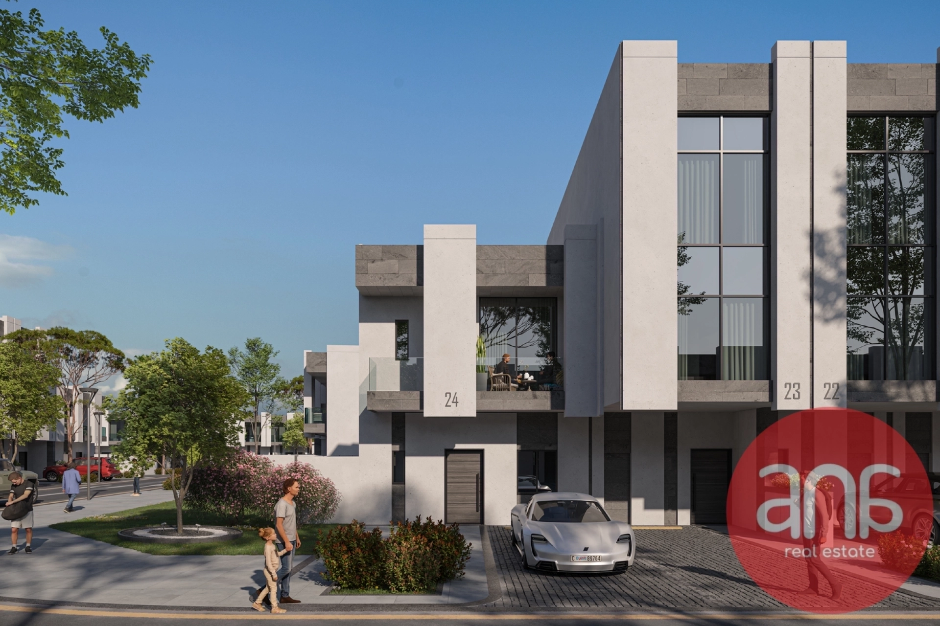 2BR TOWNHOUSE | SINGLE ROW | AMENITIES VIEW