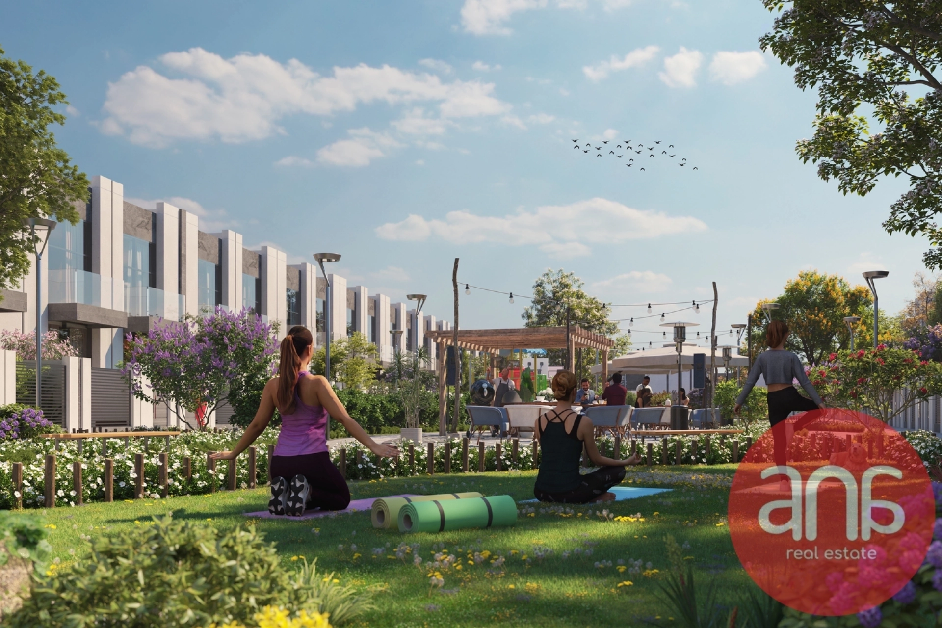 2BR TOWNHOUSE | SINGLE ROW | AMENITIES VIEW