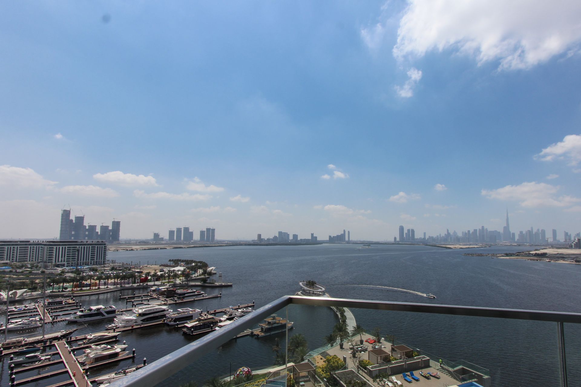 Burj and Marina View | Tennis Court | Corner Unit
