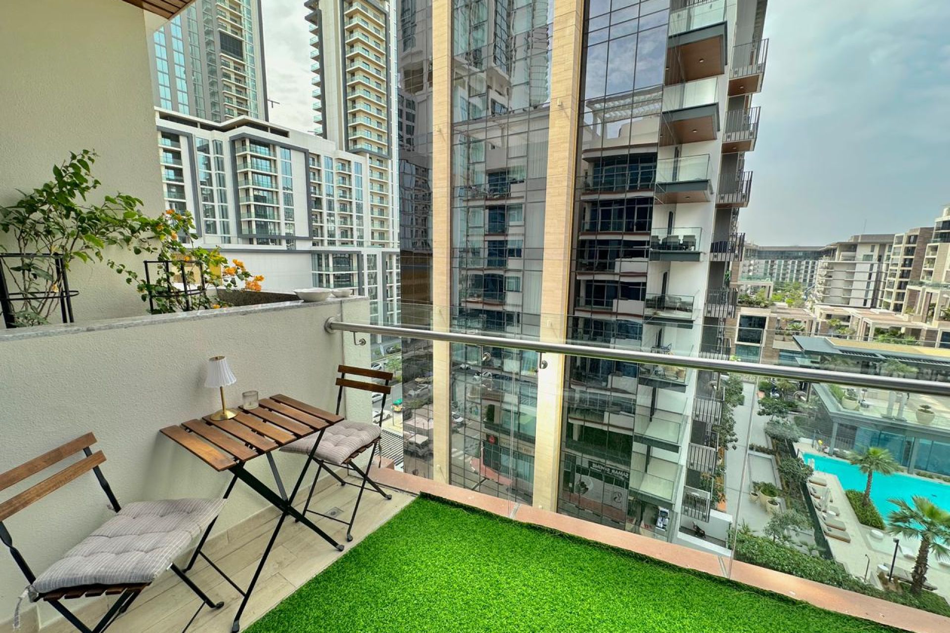 Fully Furnished | Pool Facing | Large layout