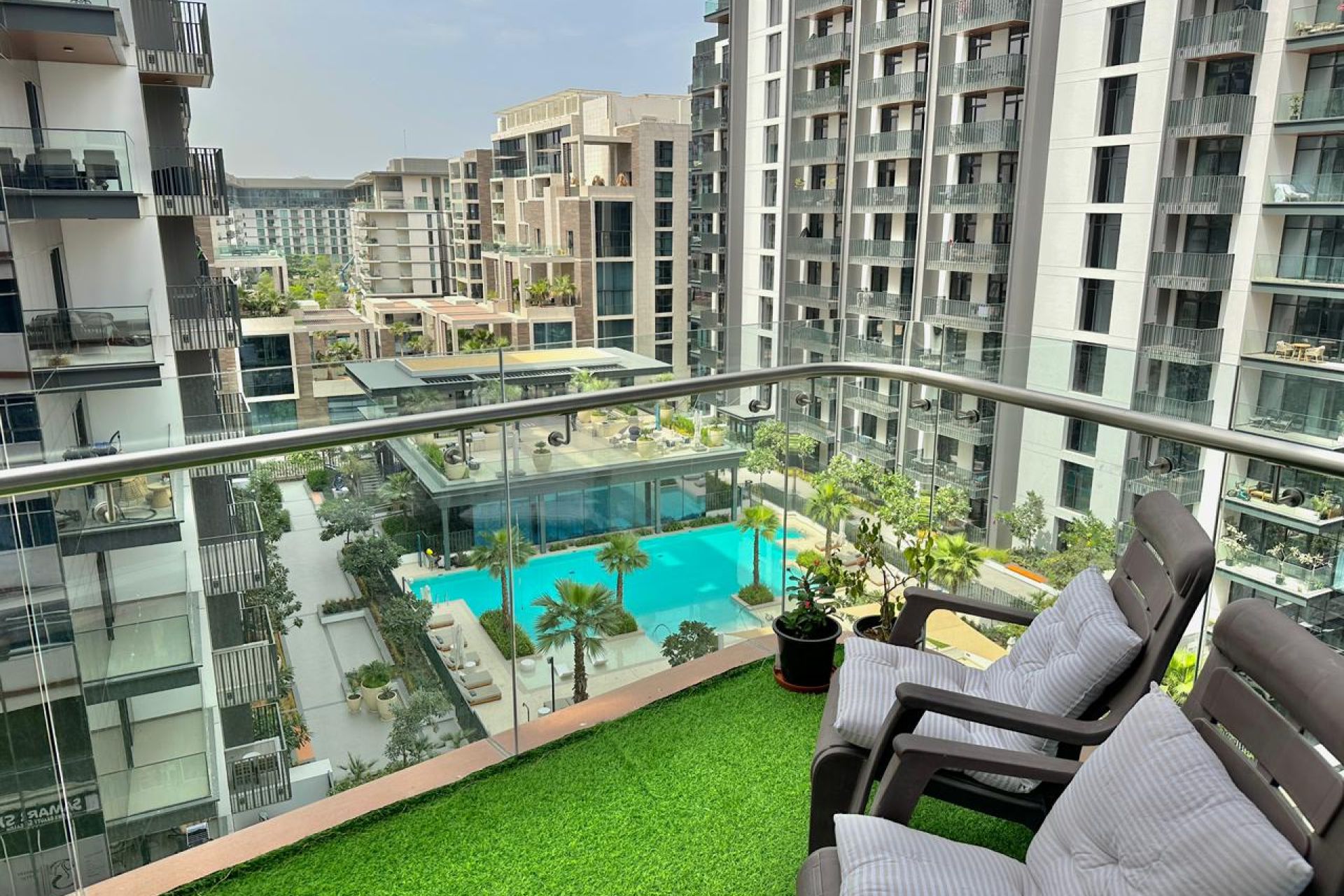 Fully Furnished | Pool Facing | Large layout