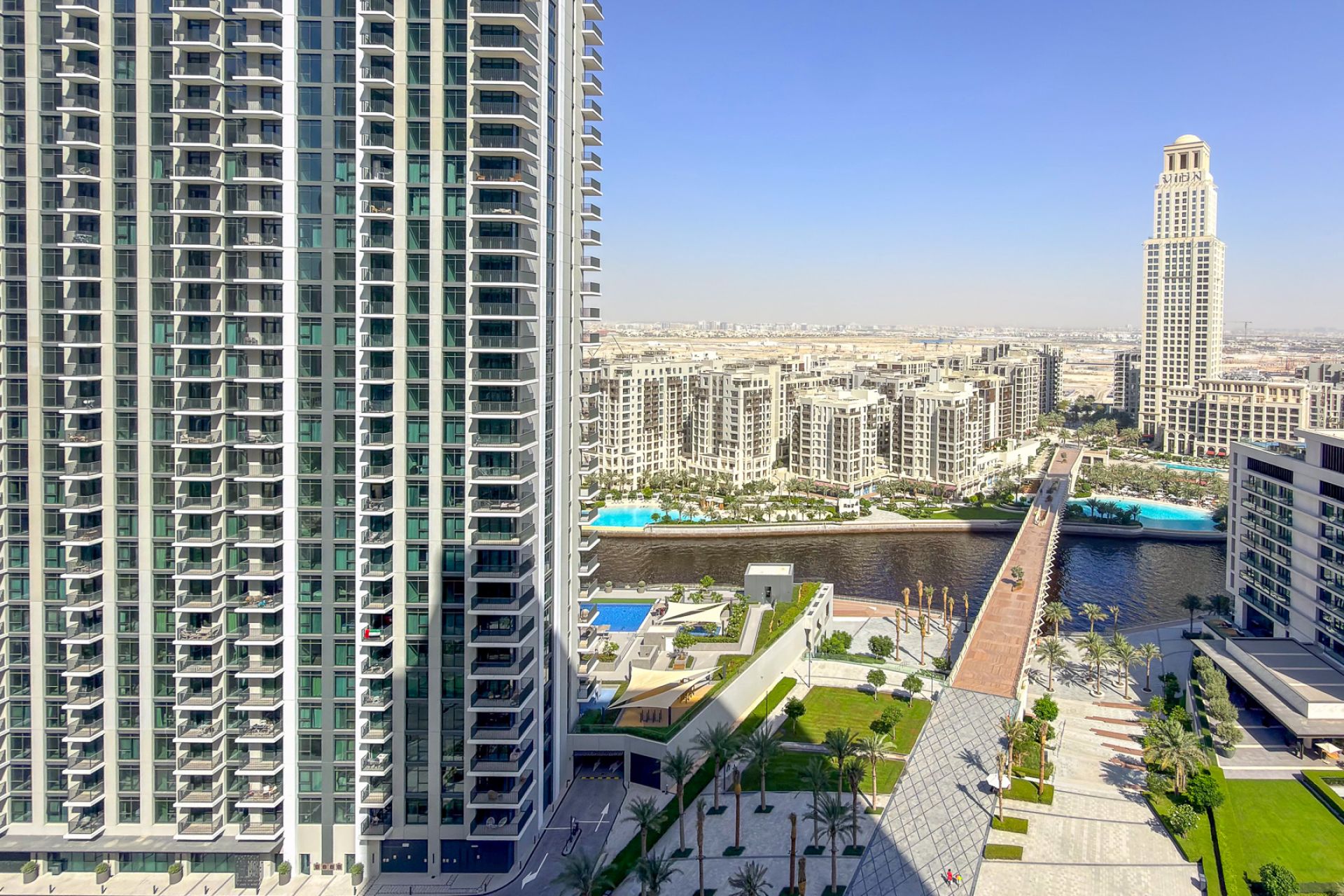 Creek Beach View | Mid Floor | Vacant