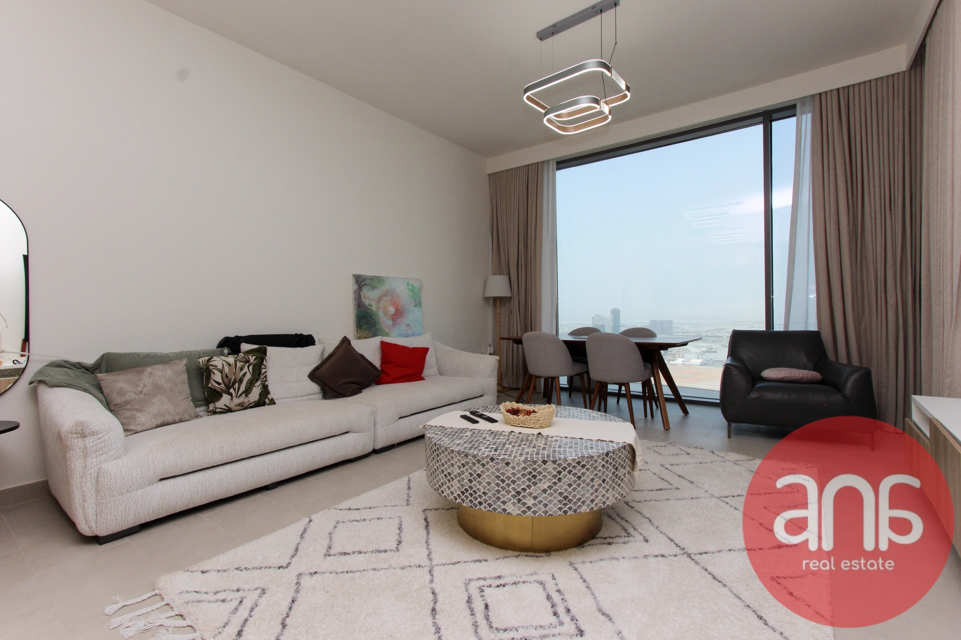 Furnished | Creek View | High Floor