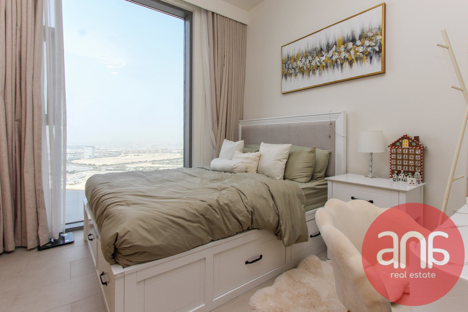 Furnished | Creek View | High Floor