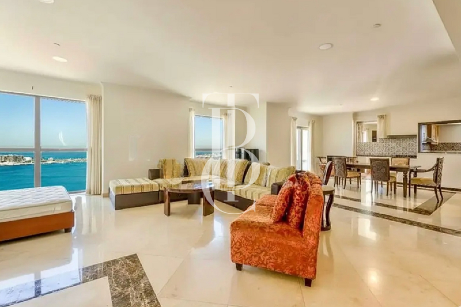Upgraded | Partial Sea/Palm views | Vacant Now