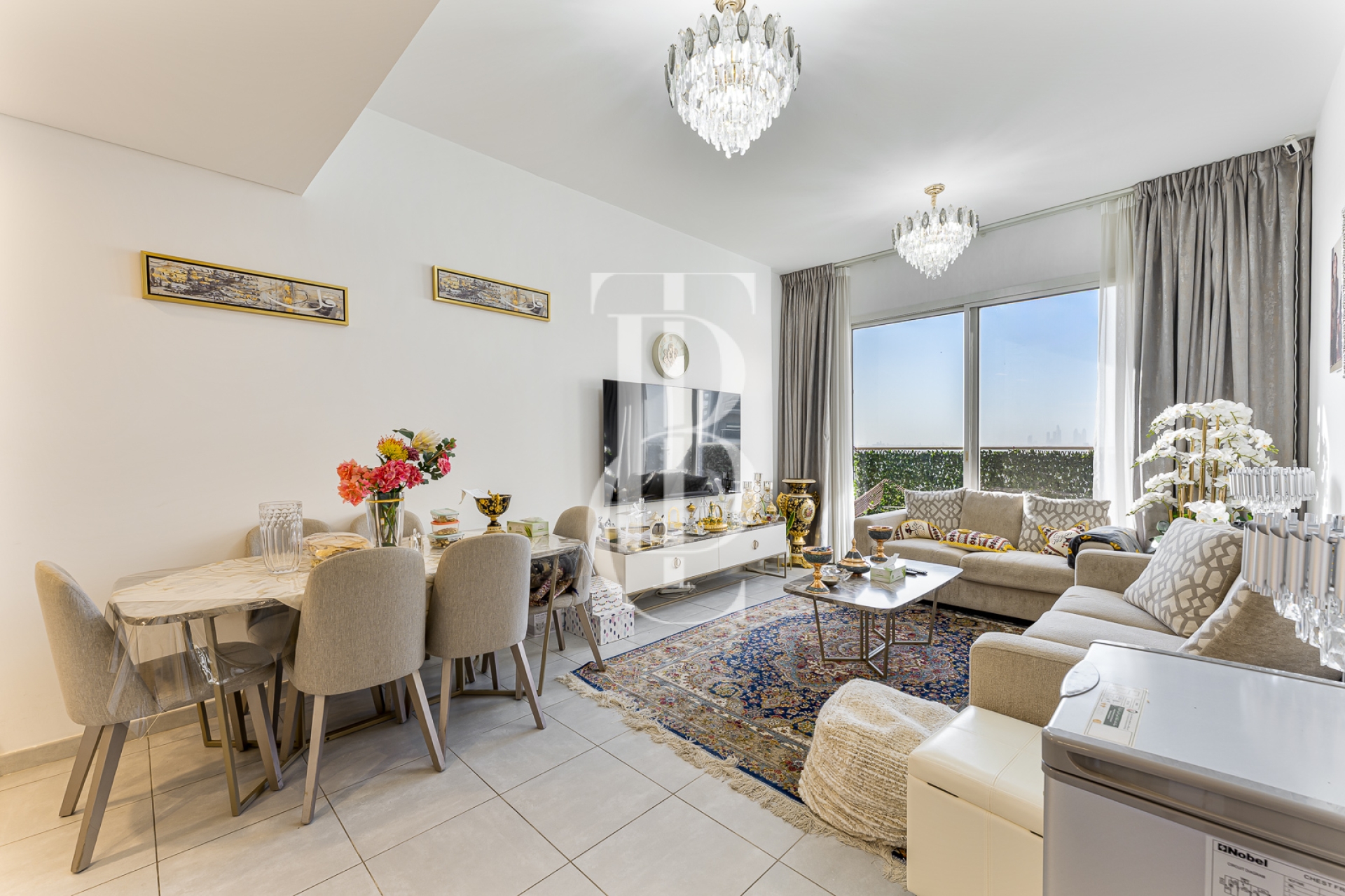 Rare Burj View | Spacious 1BR | Sherena Residence