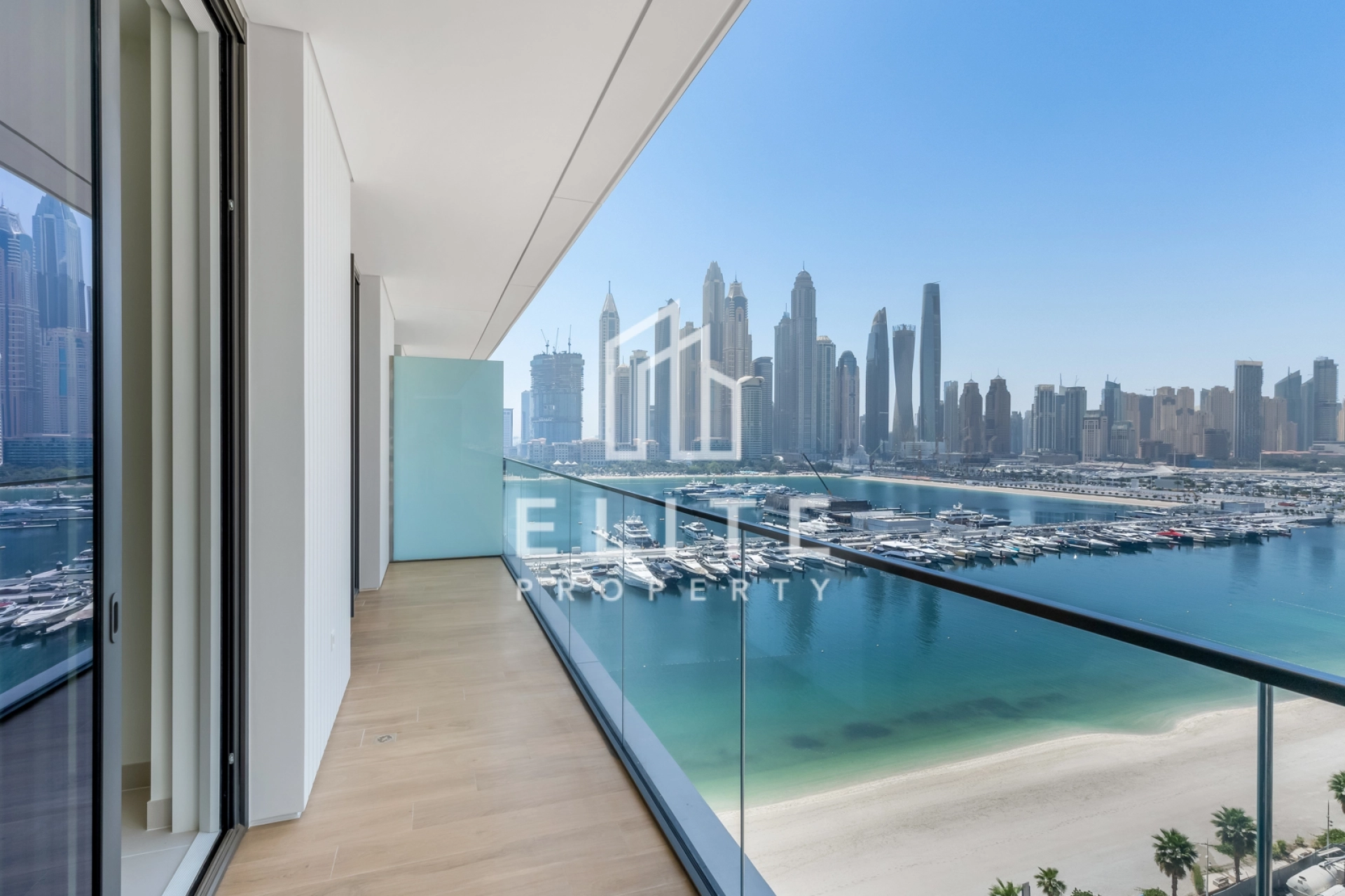 Park and Marina Facing | Top Floor | Largest 1BD