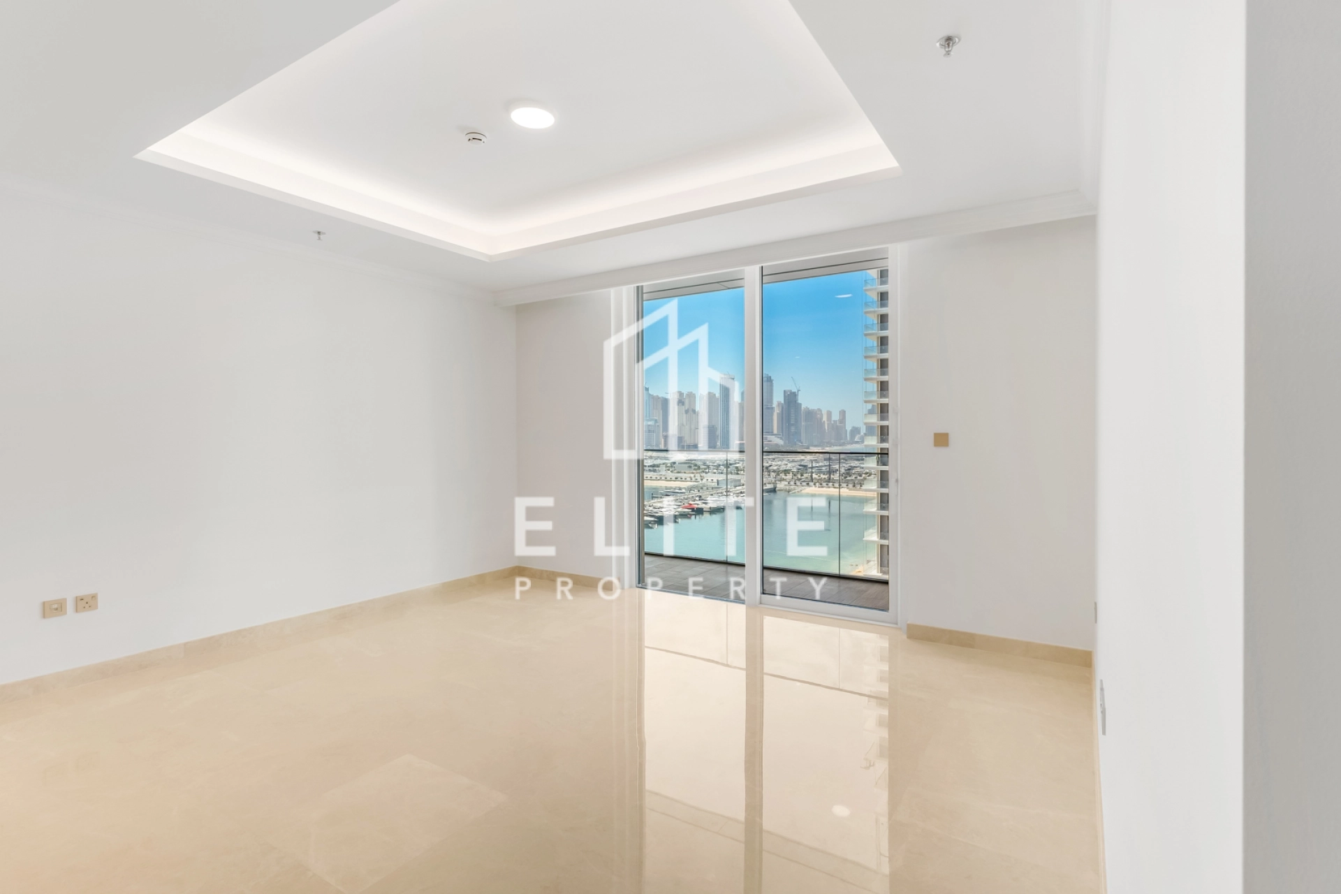 Park and Marina Facing | Top Floor | Largest 1BD