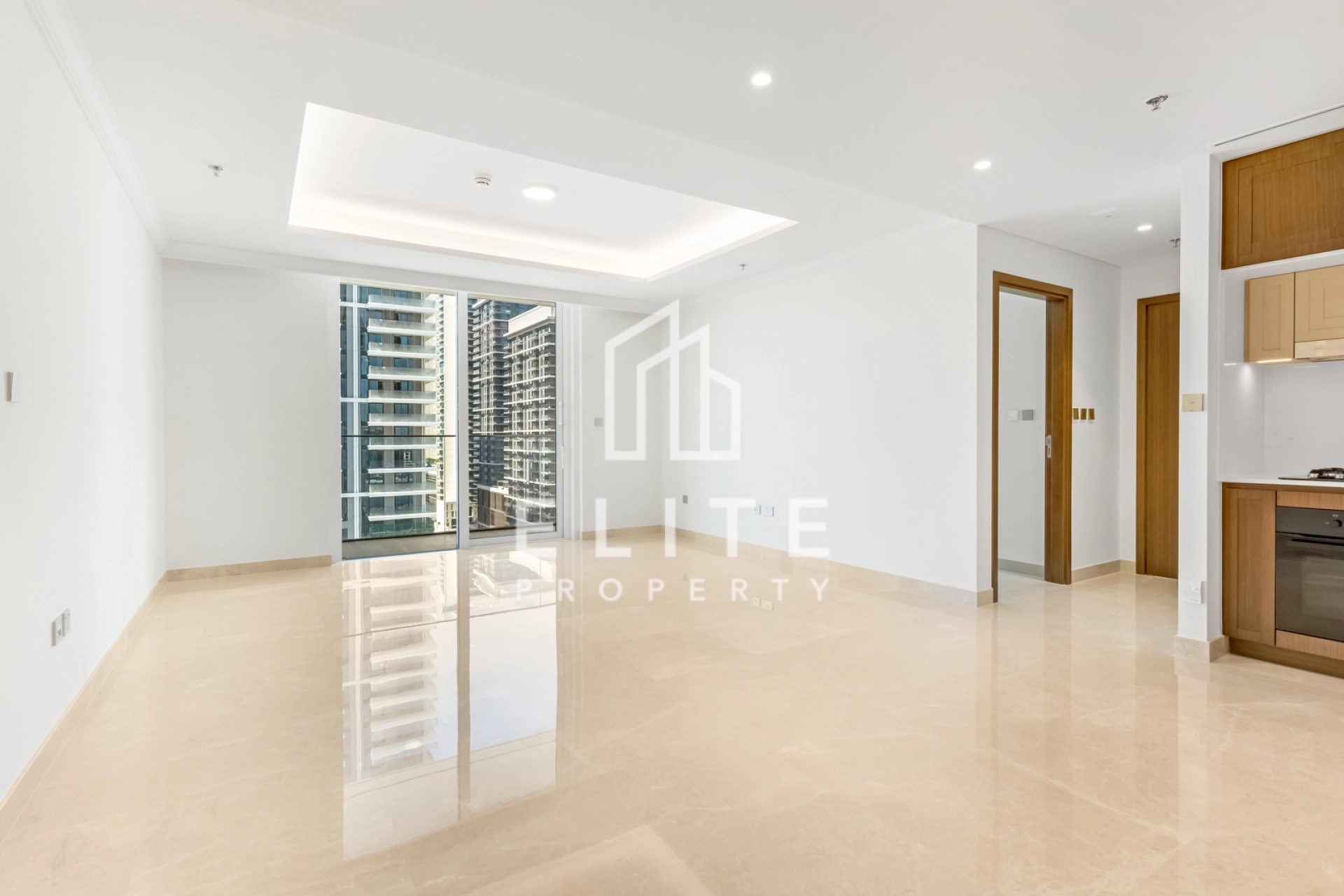 Park and Marina Facing | Top Floor | Largest 1BD