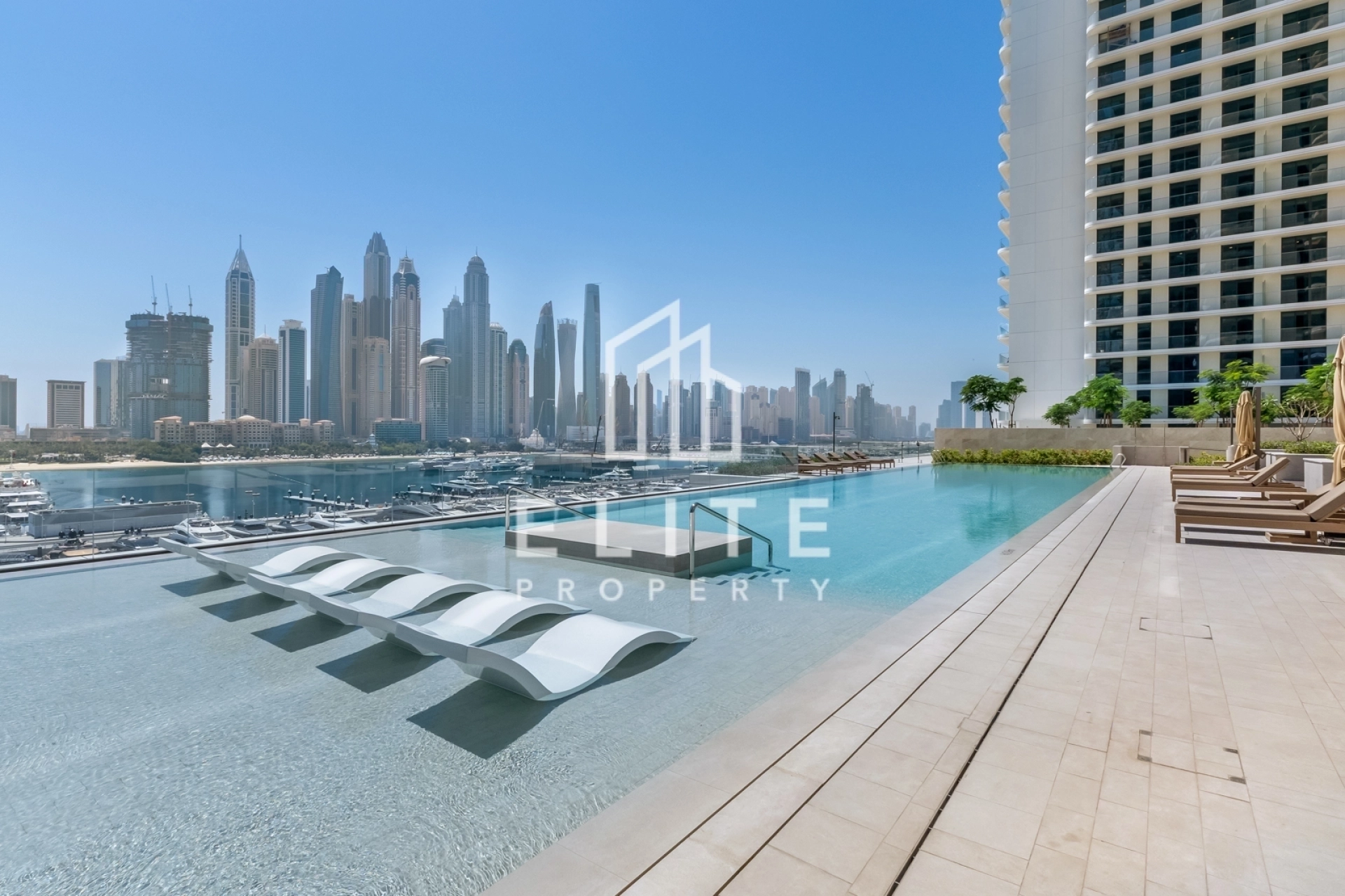Park and Marina Facing | Top Floor | Largest 1BD