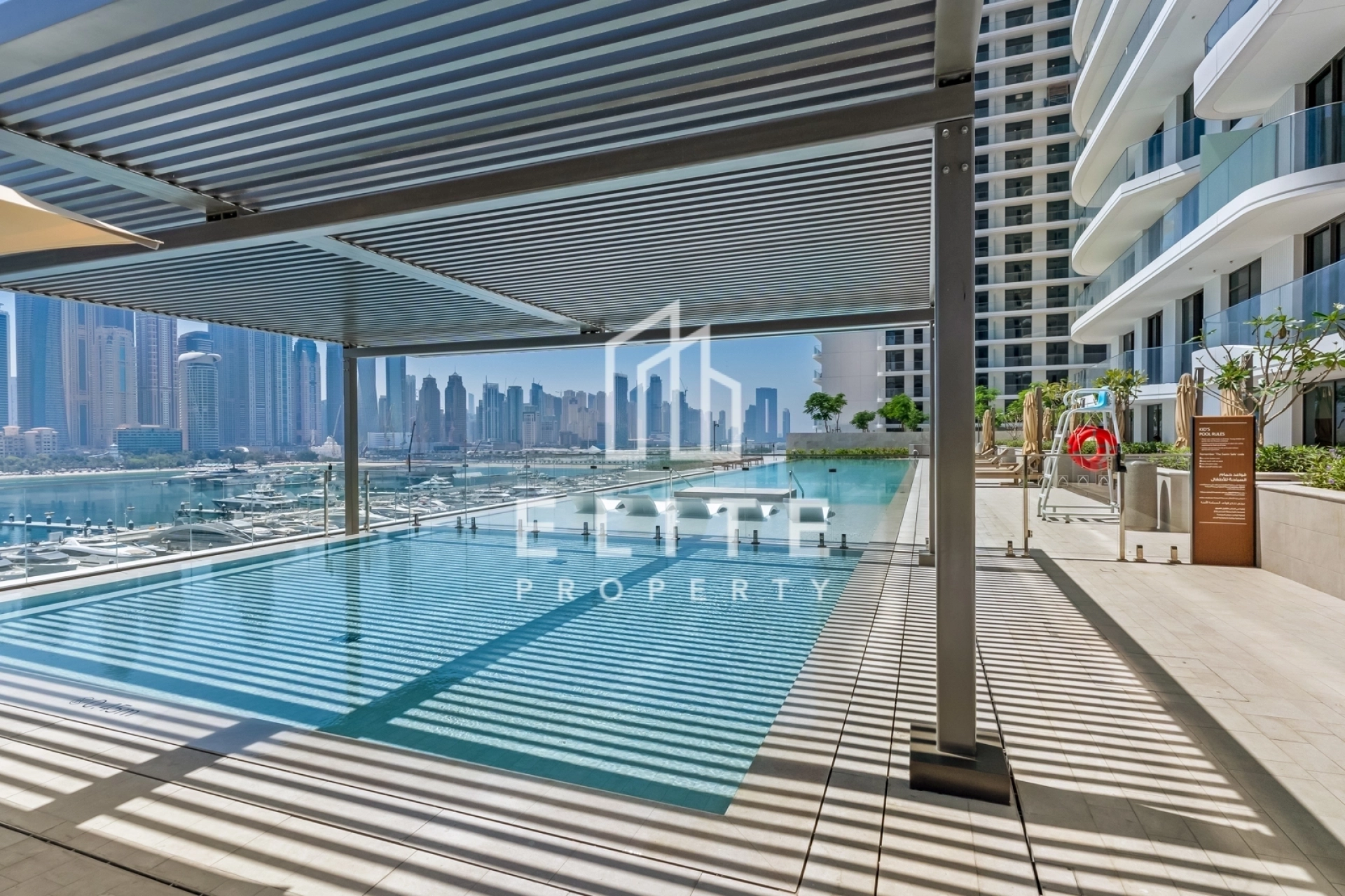 Park and Marina Facing | Top Floor | Largest 1BD