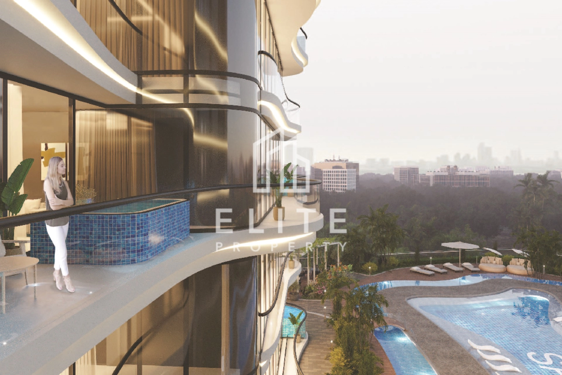 Barari Villa and Dubai Views | Modern | Unique