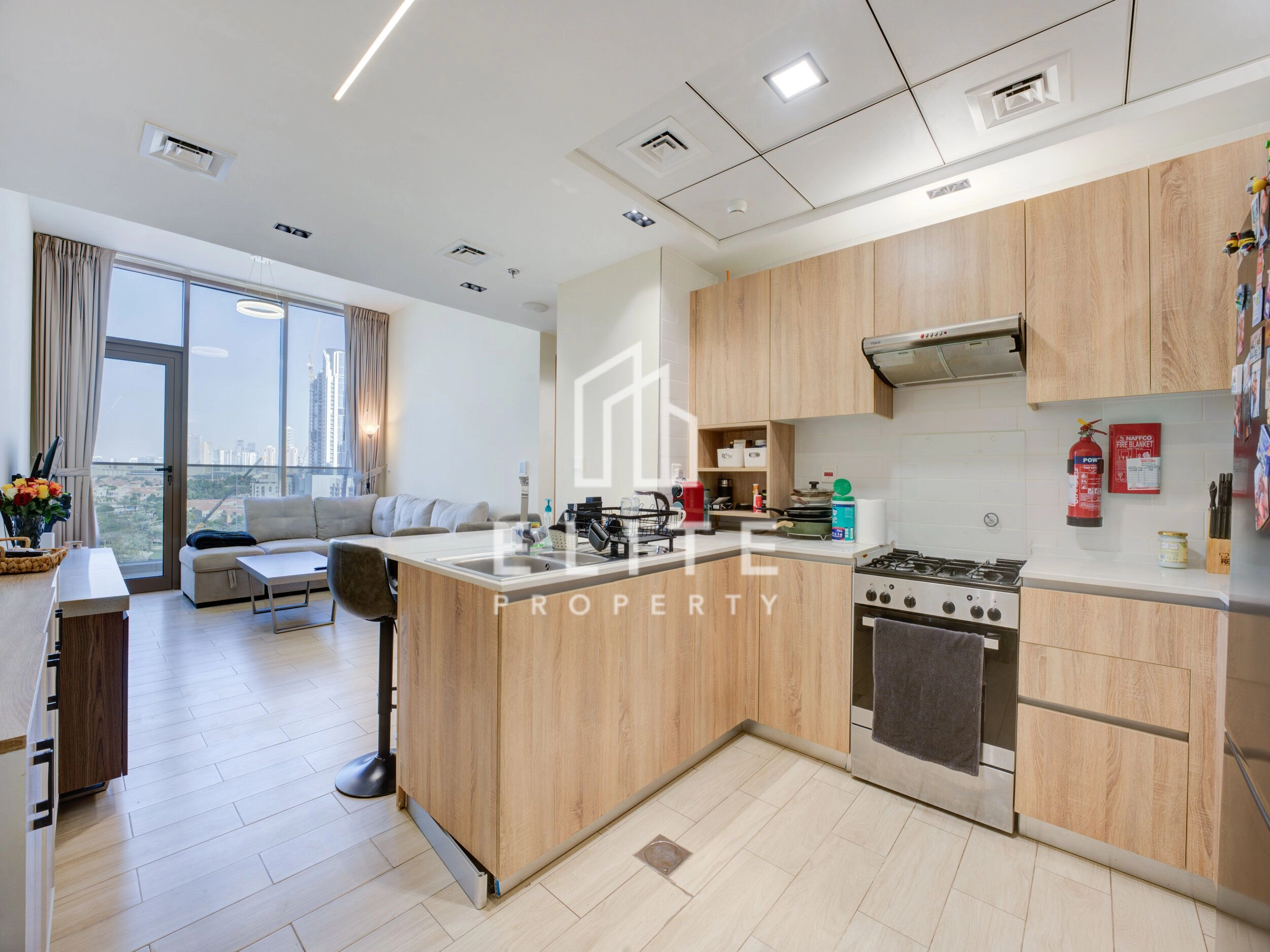 High Floor | Fully Furnished + Upgraded | 2 Baths