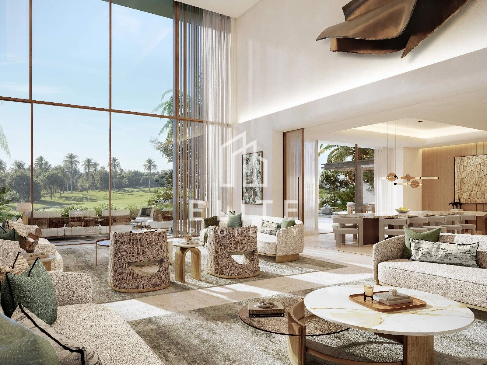 ULTRA LUXURIOUS VILLA IN ABU DHABI AT SAADIYAT BEACH. BRANDED BY FOUR SEASONS.