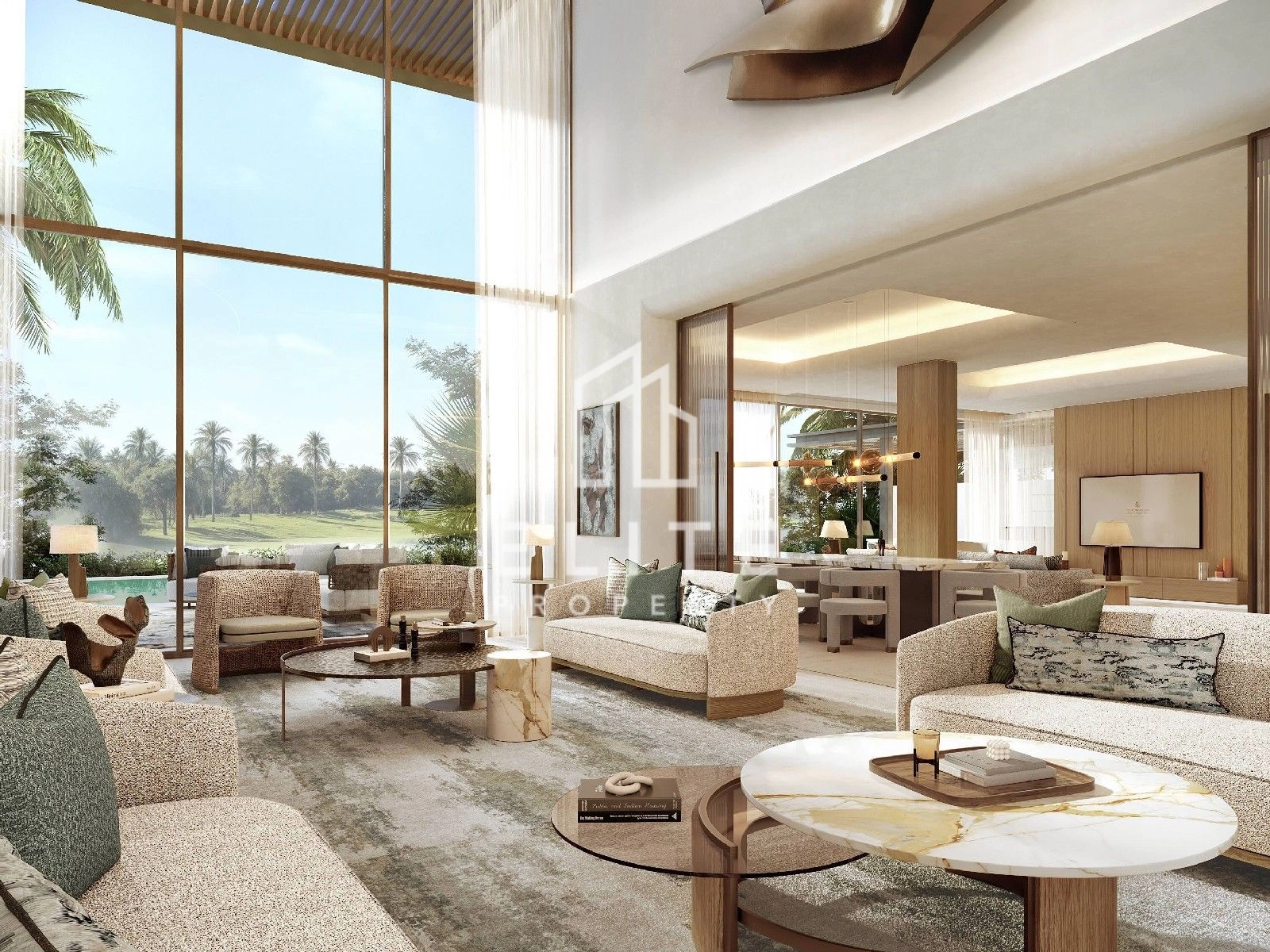 ULTRA LUXURIOUS VILLA IN ABU DHABI AT SAADIYAT BEACH. BRANDED BY FOUR SEASONS.