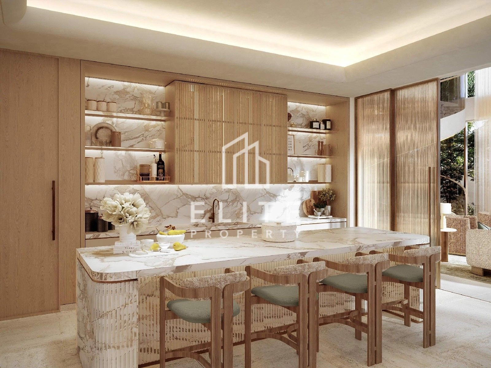 ULTRA LUXURIOUS VILLA IN ABU DHABI AT SAADIYAT BEACH. BRANDED BY FOUR SEASONS.