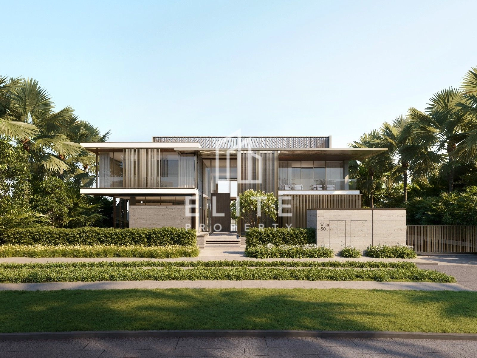 ULTRA LUXURIOUS VILLA IN ABU DHABI AT SAADIYAT BEACH. BRANDED BY FOUR SEASONS.