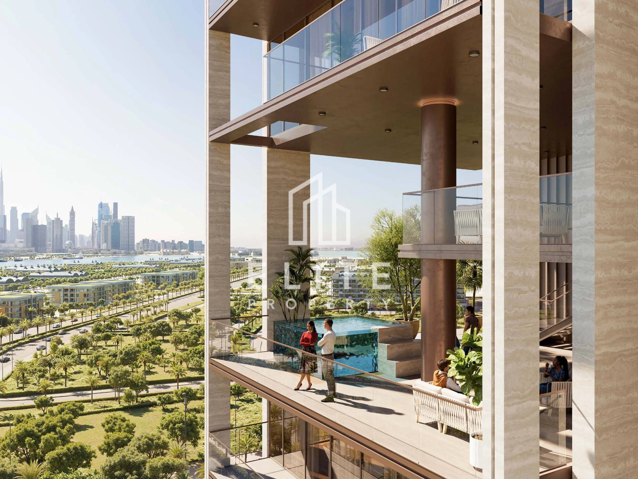 Overlooking Burj Khalifa & Amenities | Ready 2028