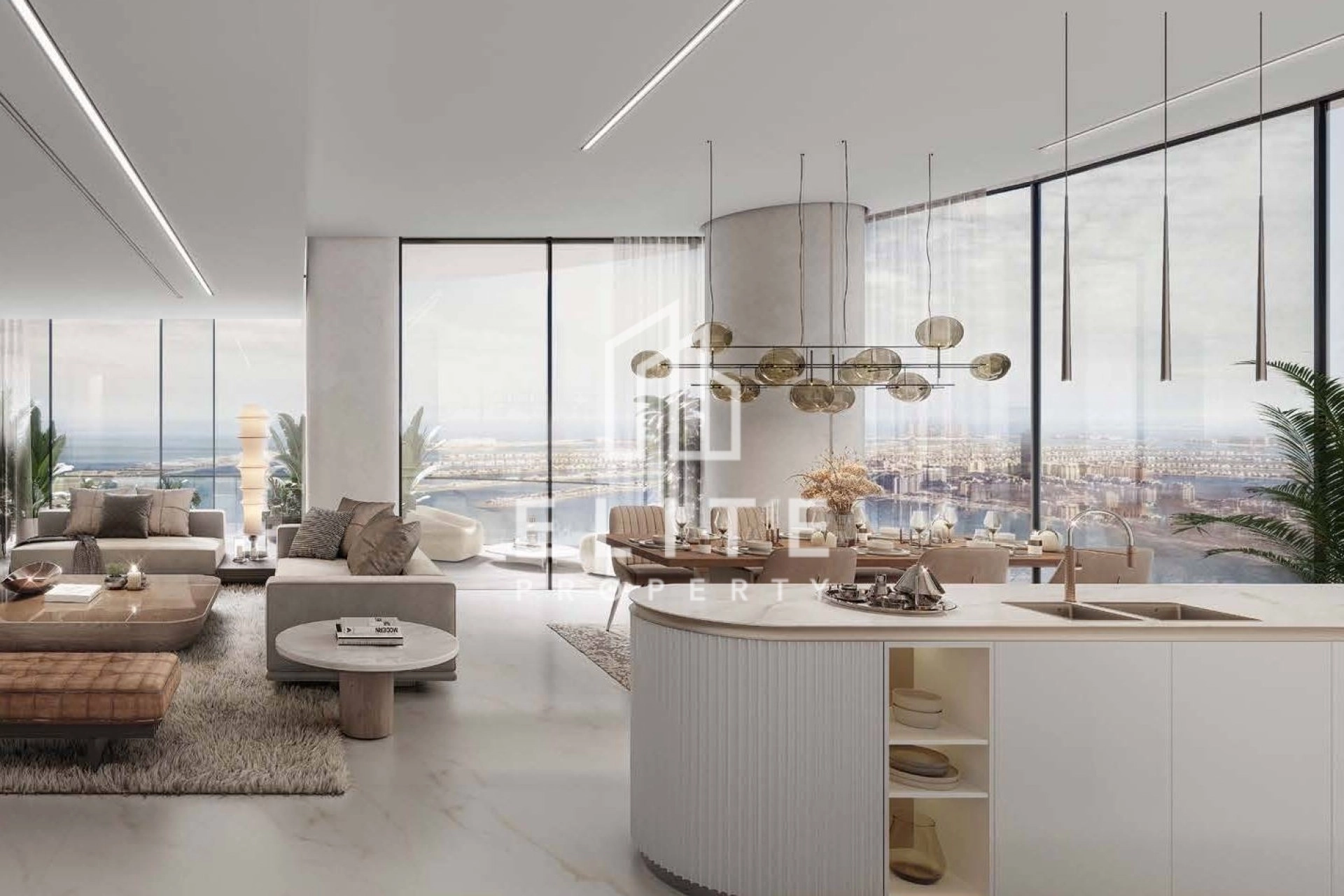 DUPLEX SKY MANSION | FULL HARBOUR VIEW | OWN POOL
