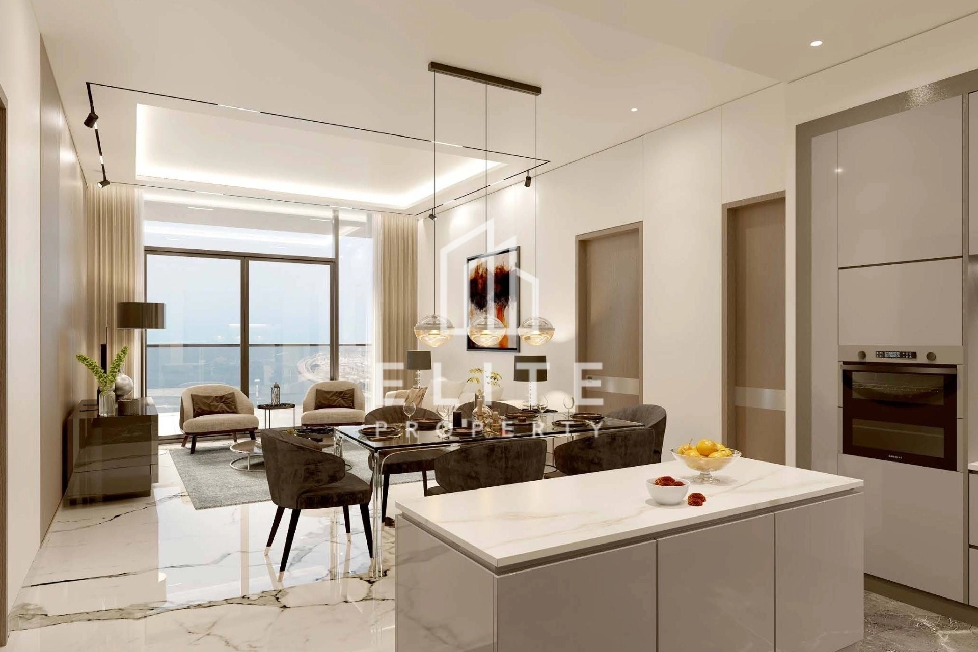 DUPLEX SKY MANSION | FULL HARBOUR VIEW | OWN POOL