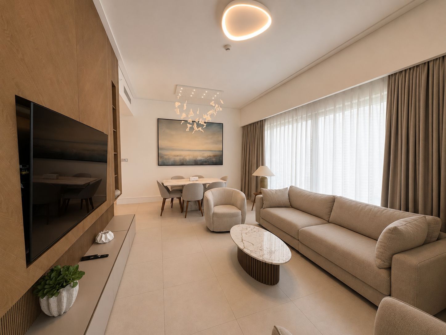 3BR + Maids | High Floor | Burj View