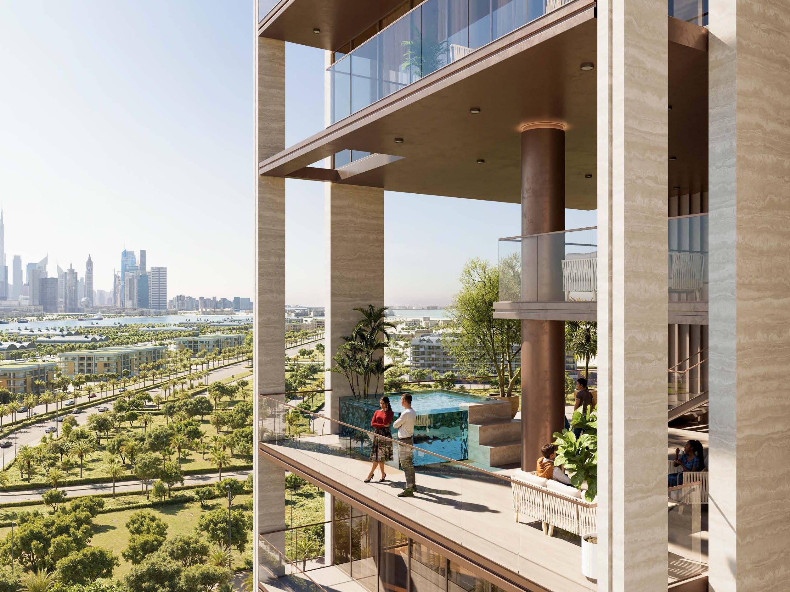Overlooking Burj Khalifa & Amenities | Ready 2028