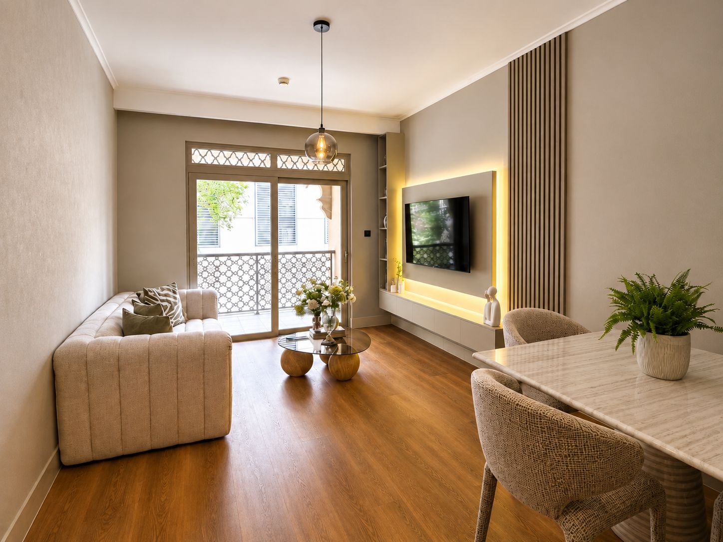 Spacious 1 Bed | Fully Furnished | Upgraded