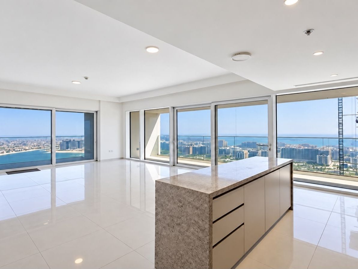 Spacious 3 Bed + Maids | Unfurnished | Palm View