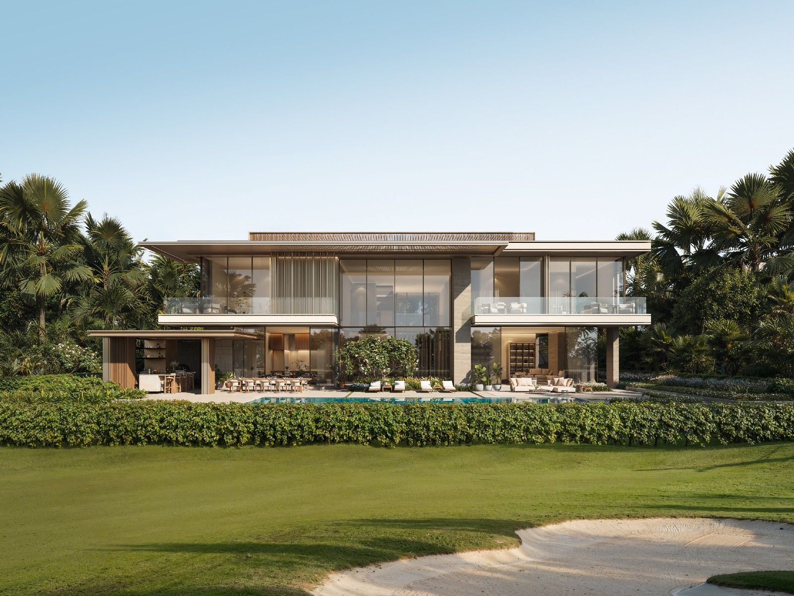 ULTRA LUXURIOUS VILLA IN ABU DHABI AT SAADIYAT BEACH. BRANDED BY FOUR SEASONS.