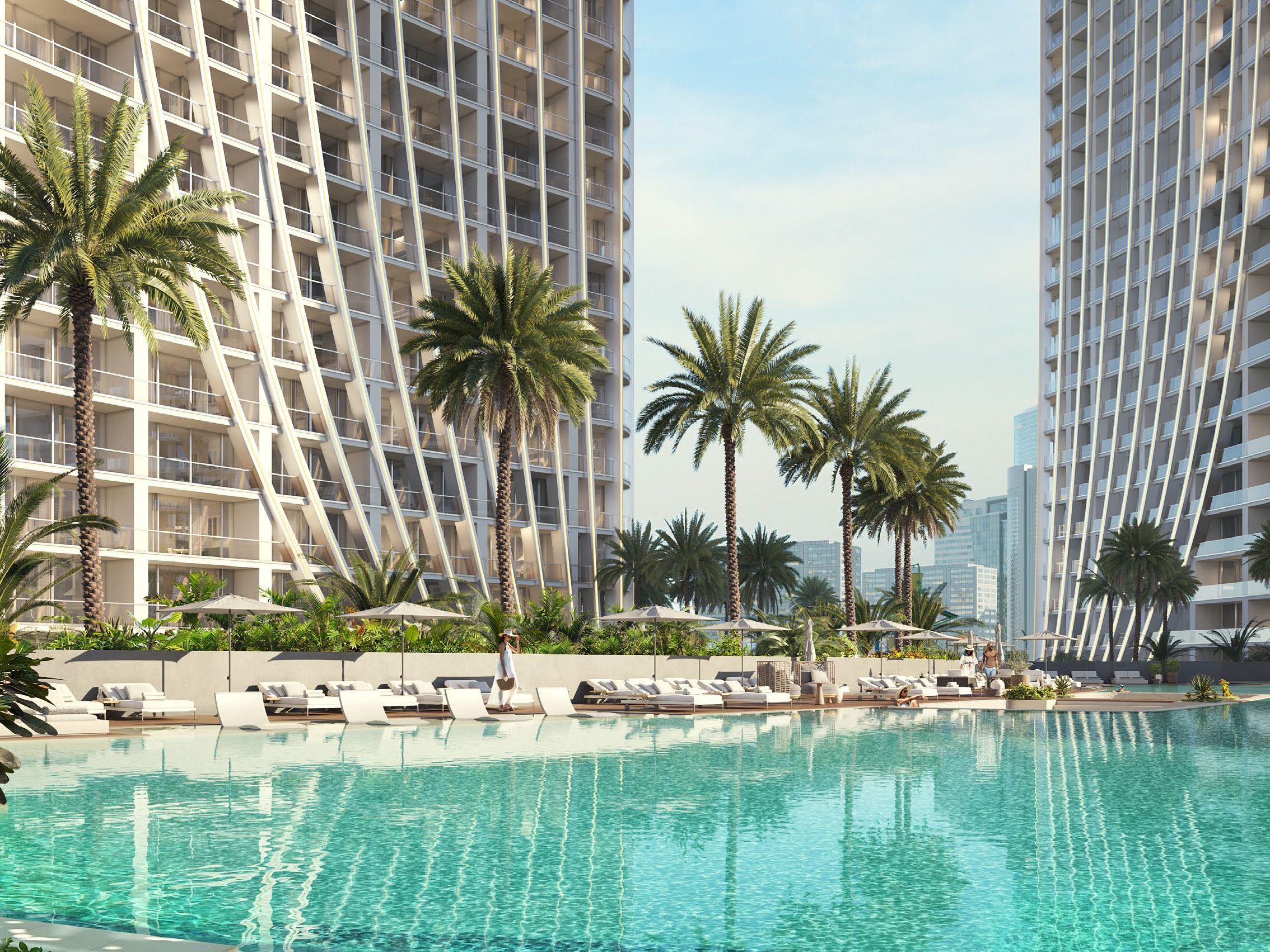 Pool and Skyline View | High Floor | Smart Home