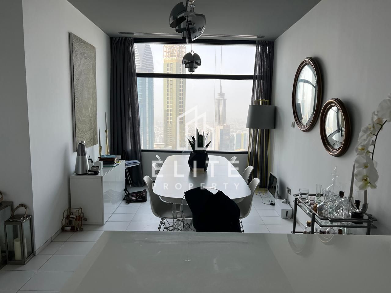 DIFC & SEA VIEW | HIGH FLOOR | TENANTED