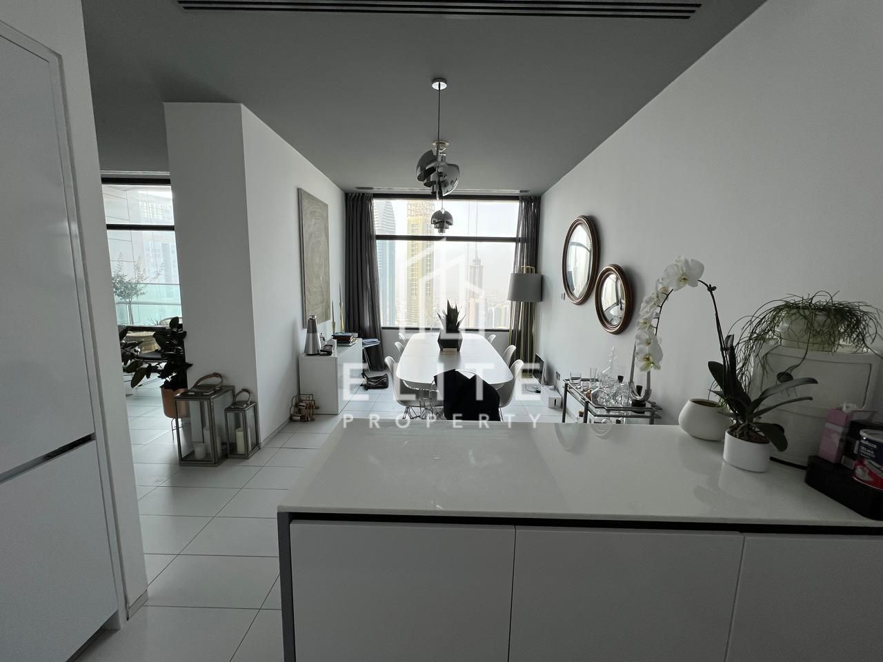 DIFC & SEA VIEW | HIGH FLOOR | TENANTED
