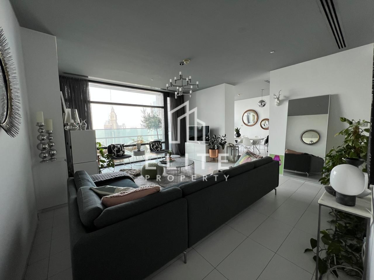 DIFC & SEA VIEW | HIGH FLOOR | TENANTED