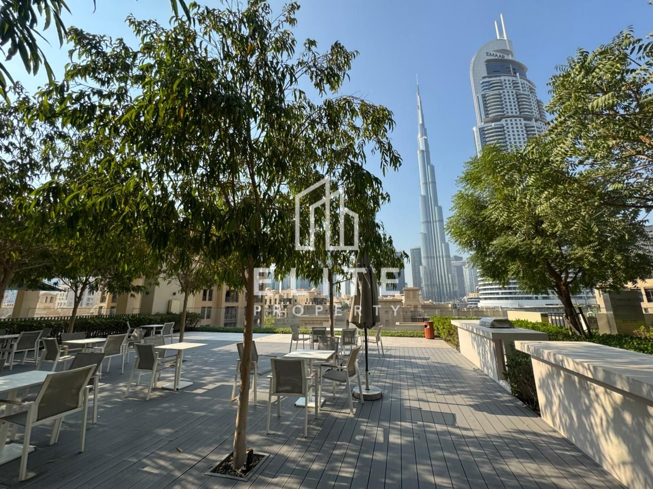 3BR + Maids | High Floor | Burj View