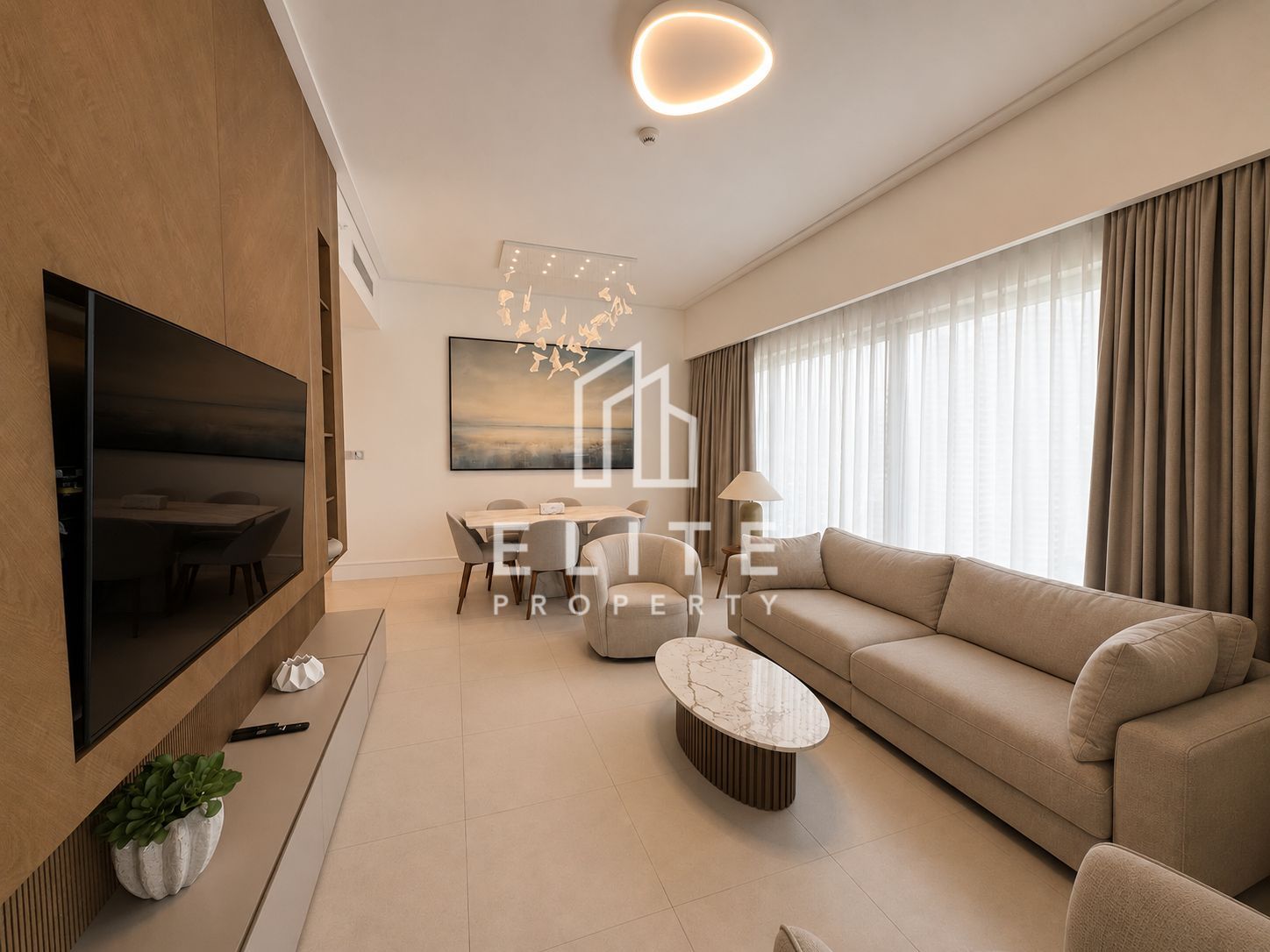 3BR + Maids | High Floor | Burj View