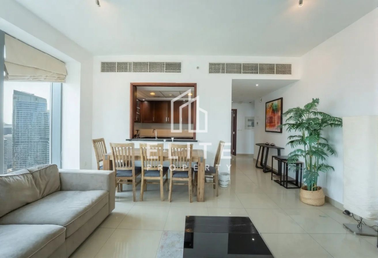 Spacious 2BR | High Floor | Burj Khalifa View