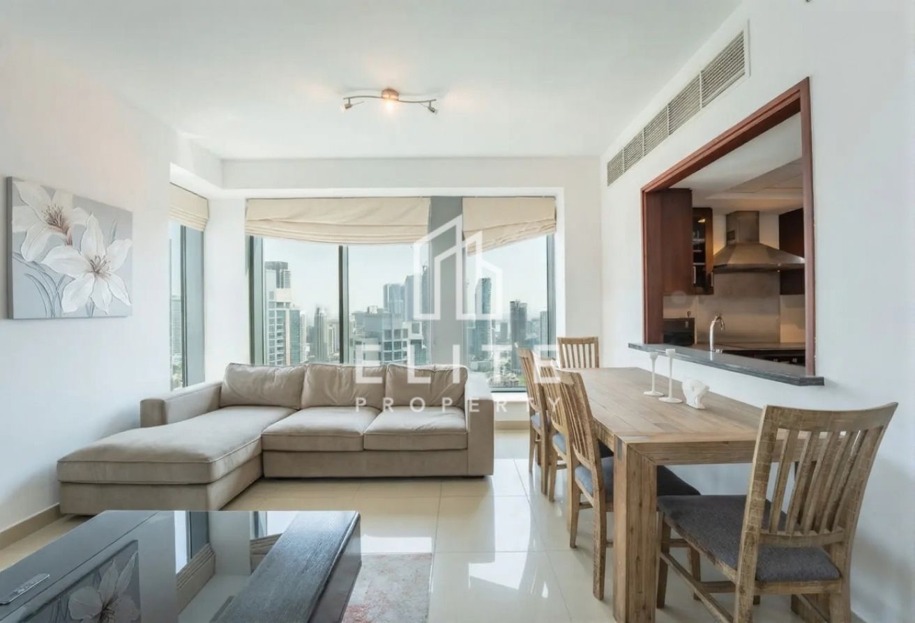 Spacious 2BR | High Floor | Burj Khalifa View