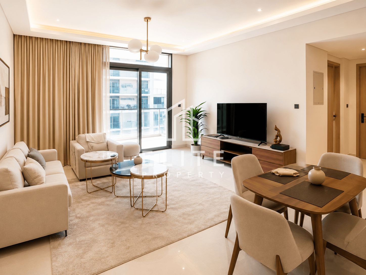 Fully Furnished | Marina View | Availabe Now