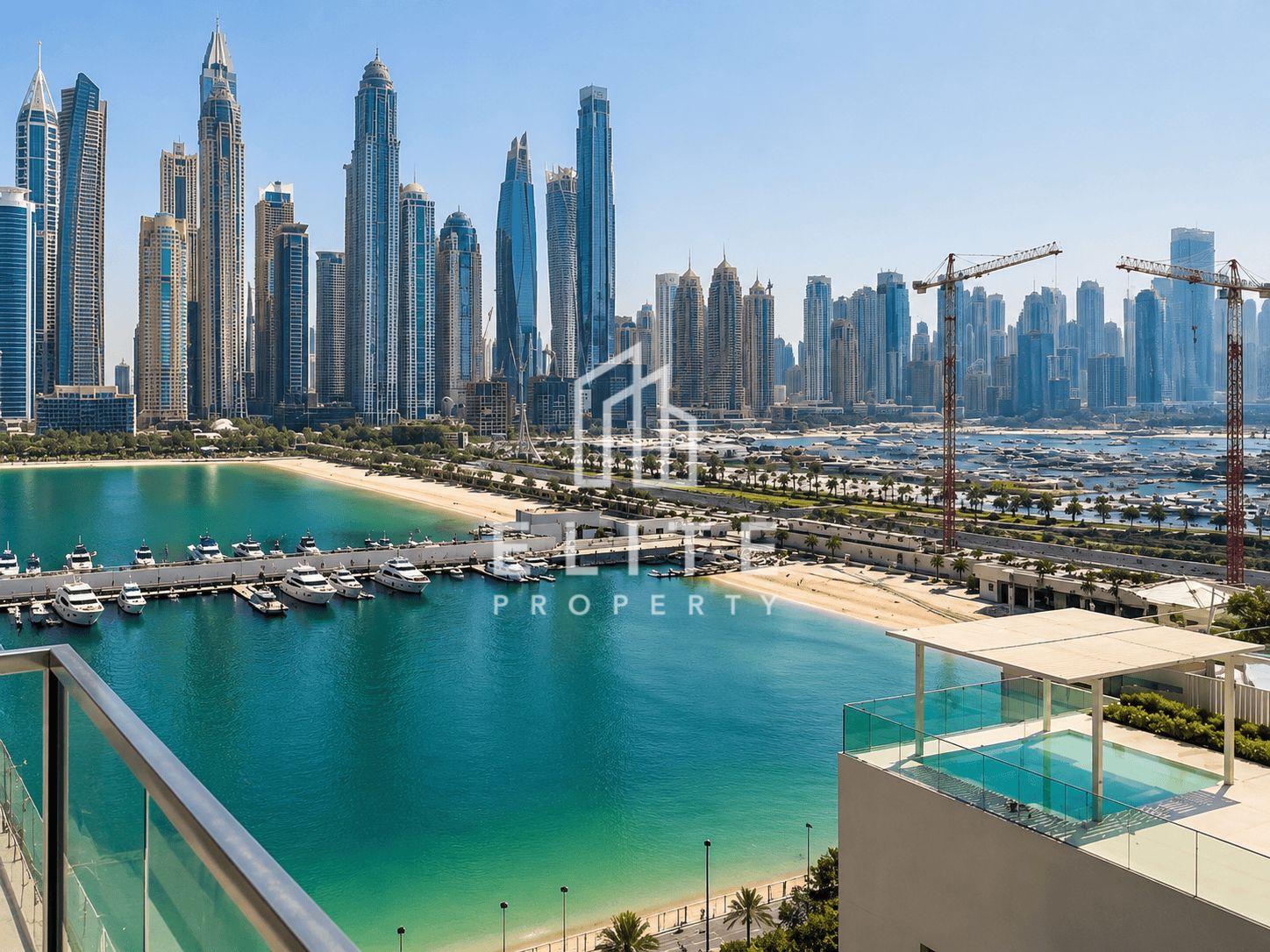 Fully Furnished | Marina View | Availabe Now