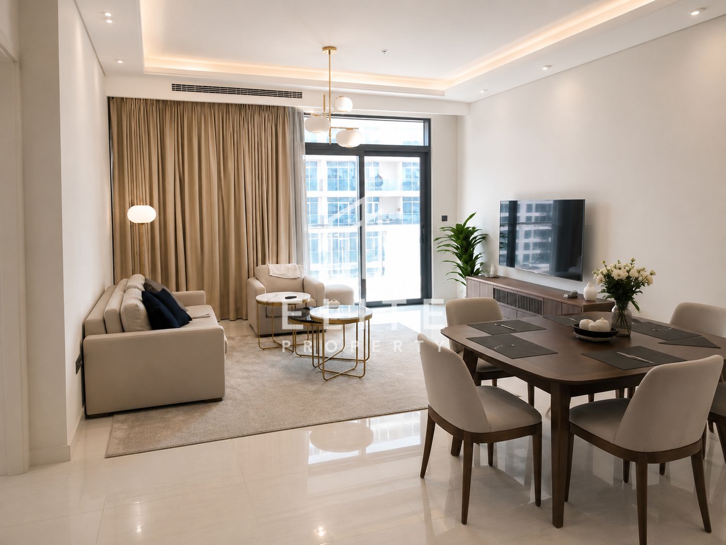 Fully Furnished | Marina View | Availabe Now