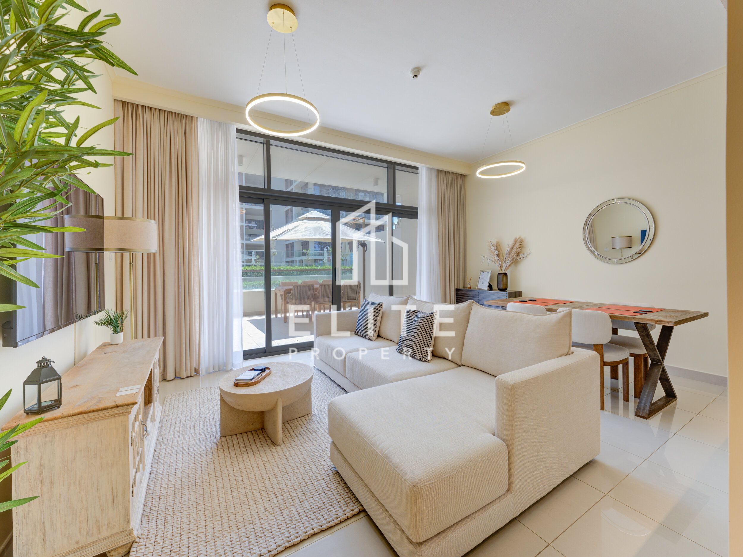 Luxury 2BR | Pool View | Direct Park Access | Mall