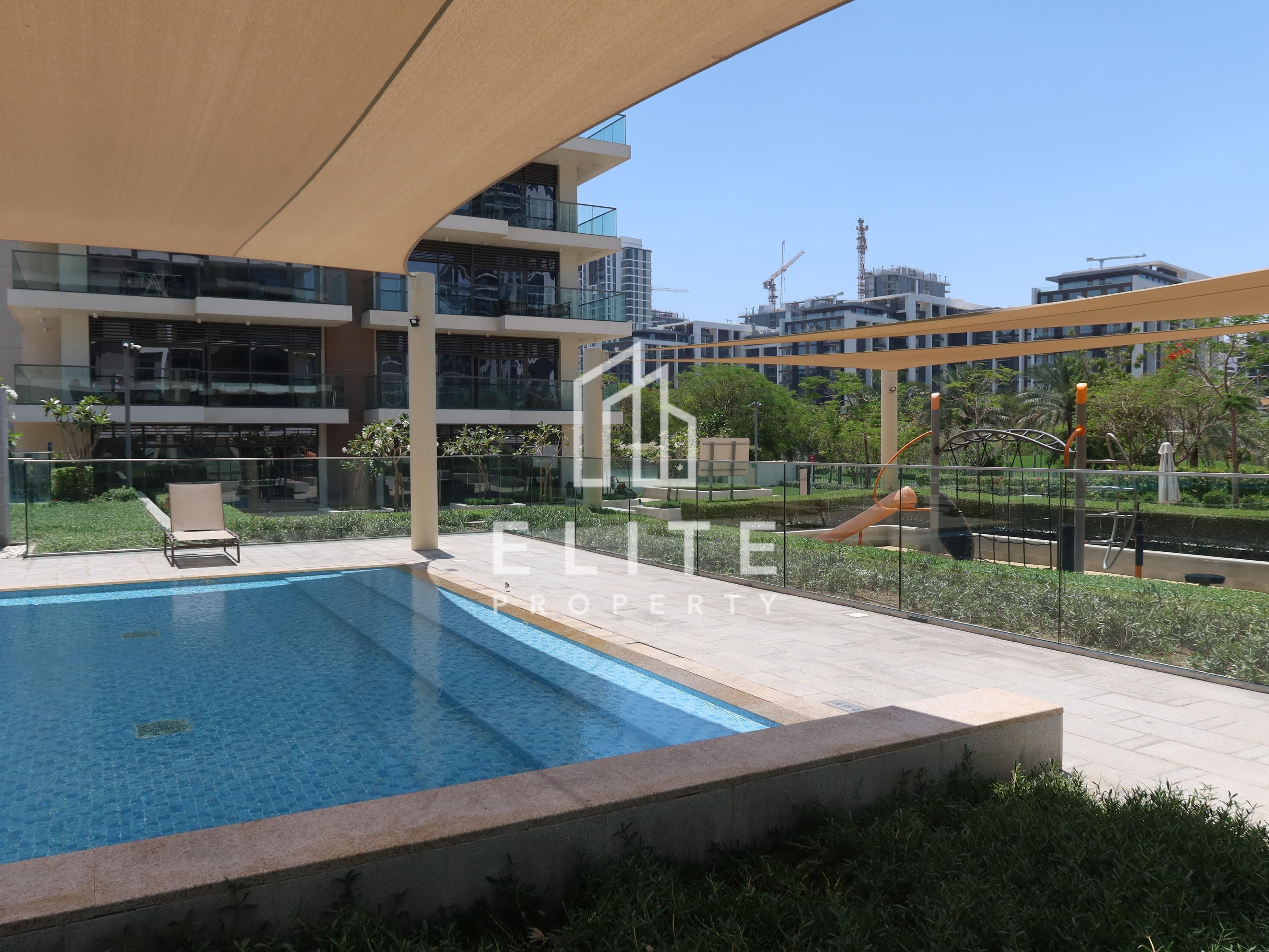 Luxury 2BR | Pool View | Direct Park Access | Mall