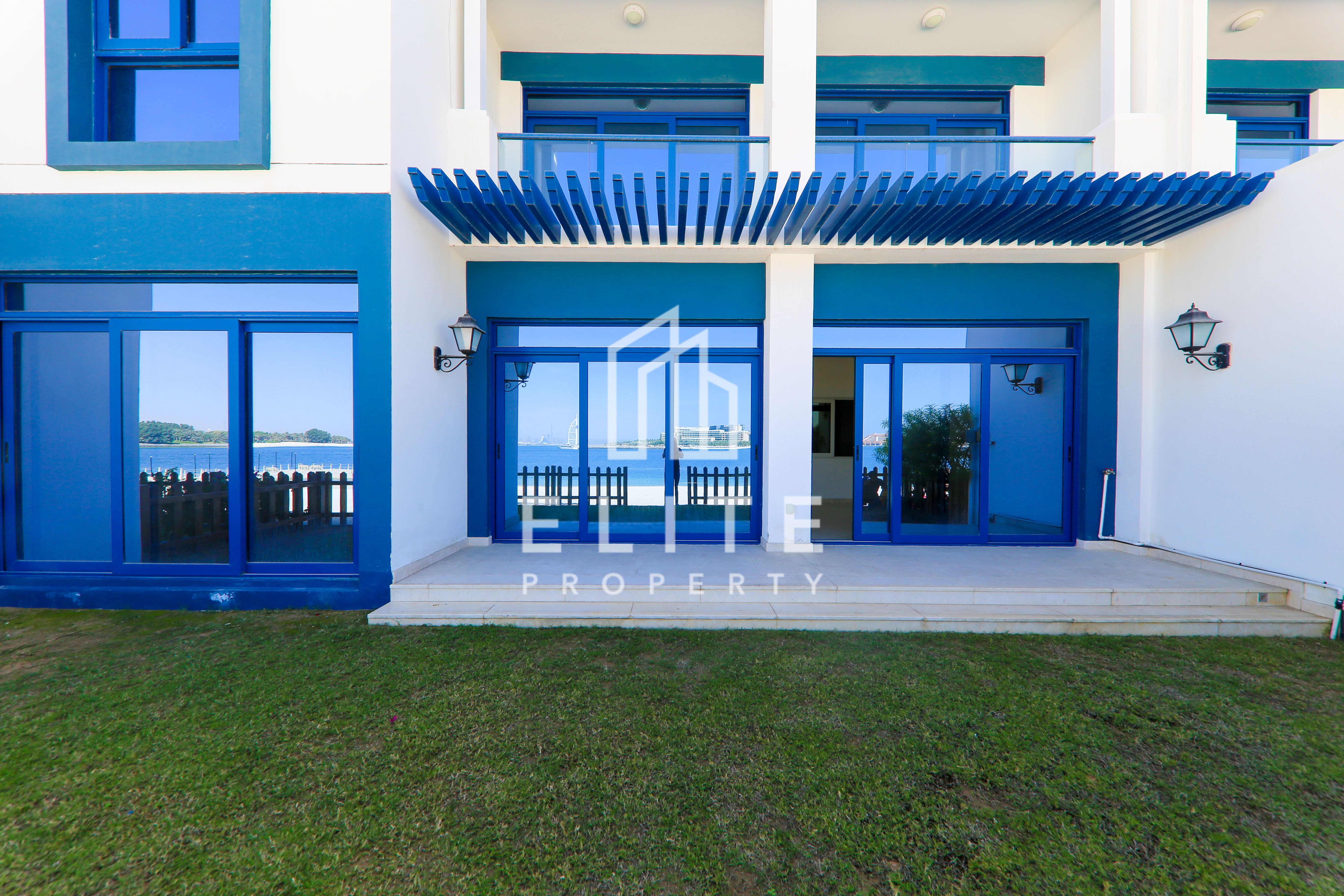 5BR Beachfront Villa | Ocean & Burj Al Arab Views