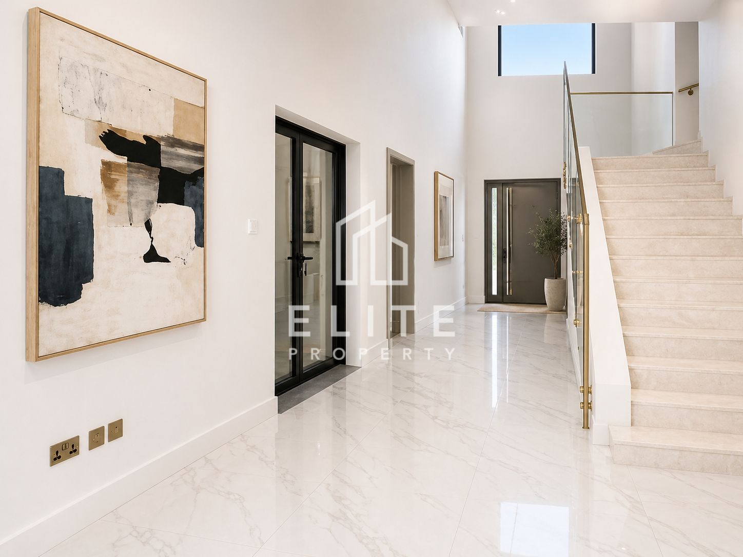 Fully Upgraded 5BR Atrium Entry Triplex | Extended Plot