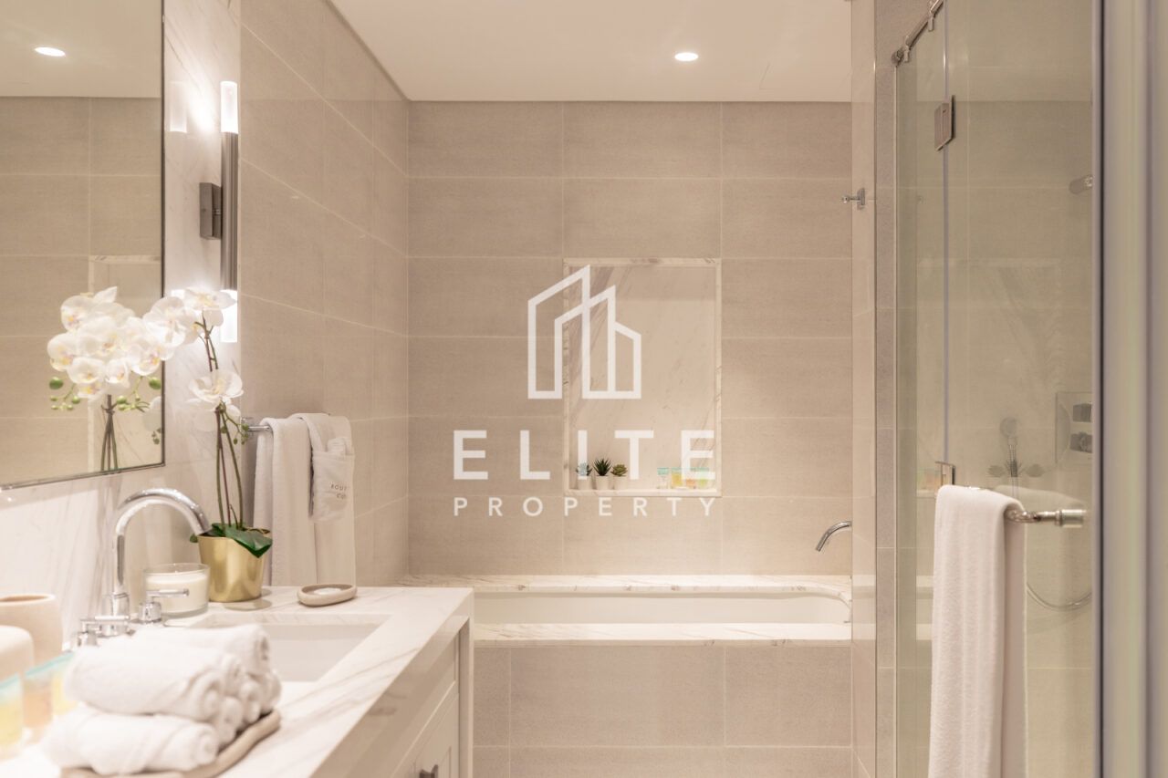 Furnished 3BR +Maid, High Floor, Burj Khalifa View