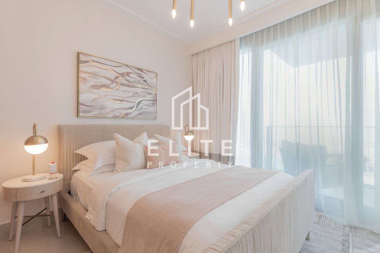 Furnished 3BR +Maid, High Floor, Burj Khalifa View