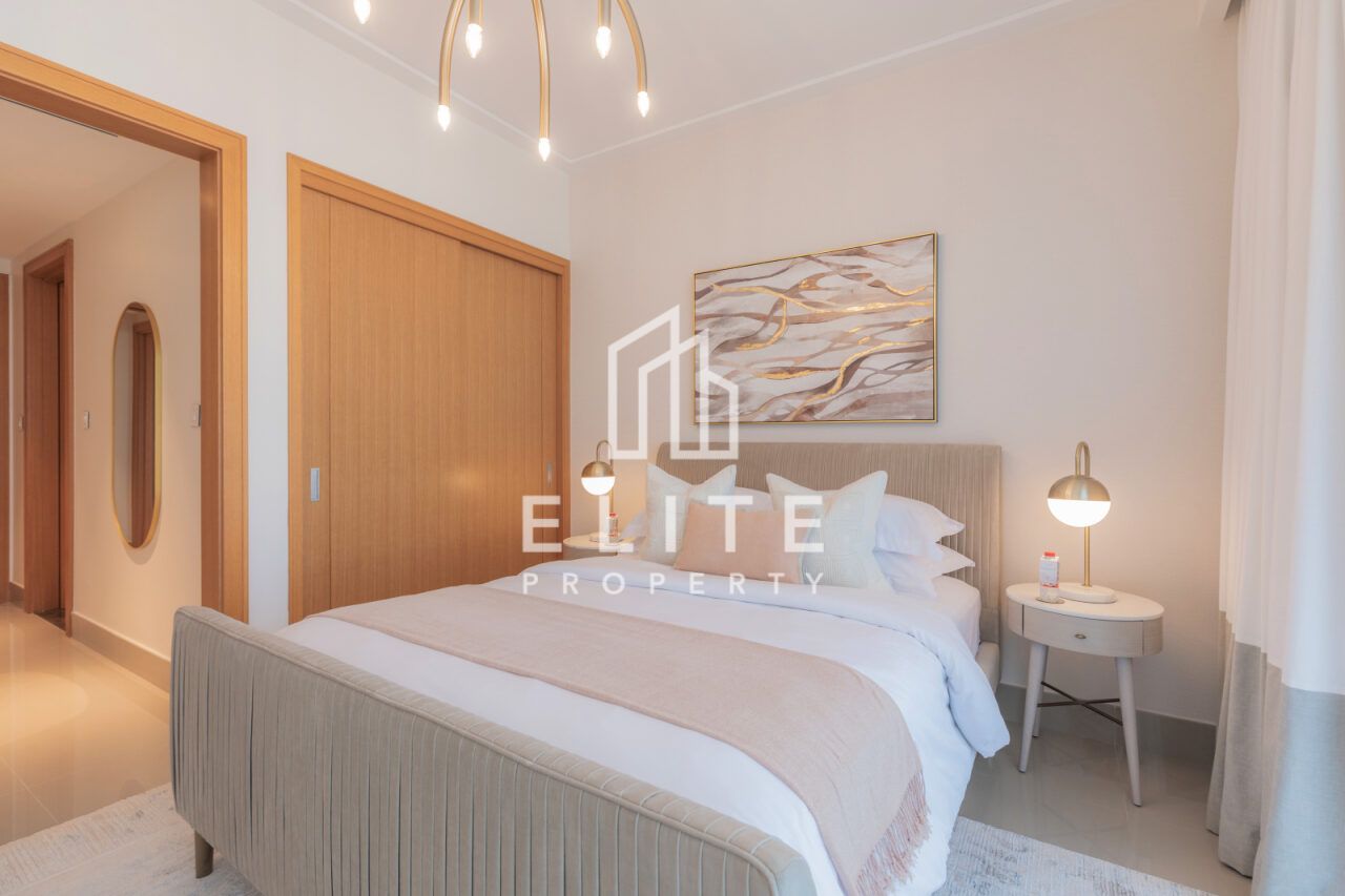 Furnished 3BR +Maid, High Floor, Burj Khalifa View