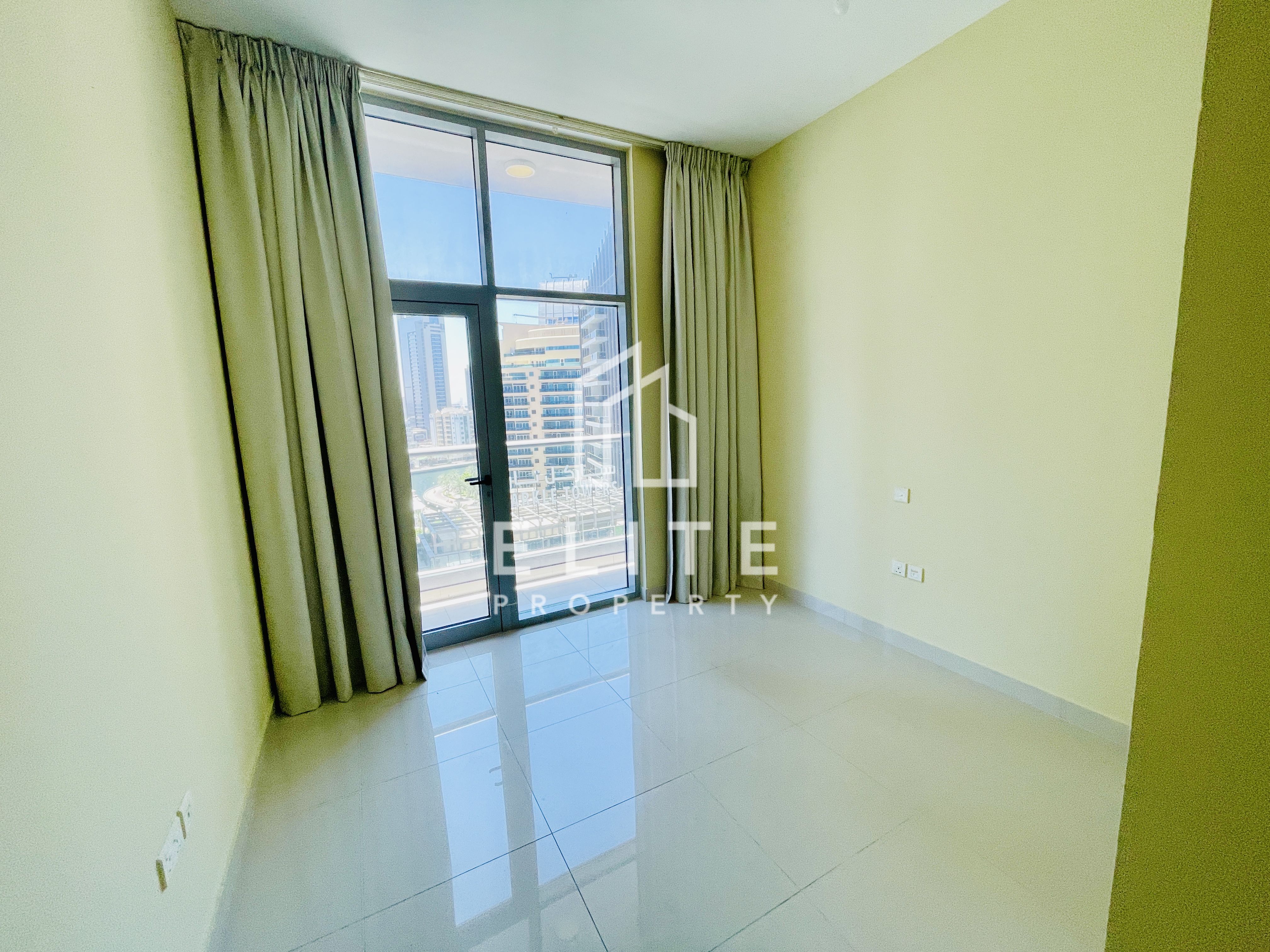 Vacant | Big Layout | Partial Marina Views