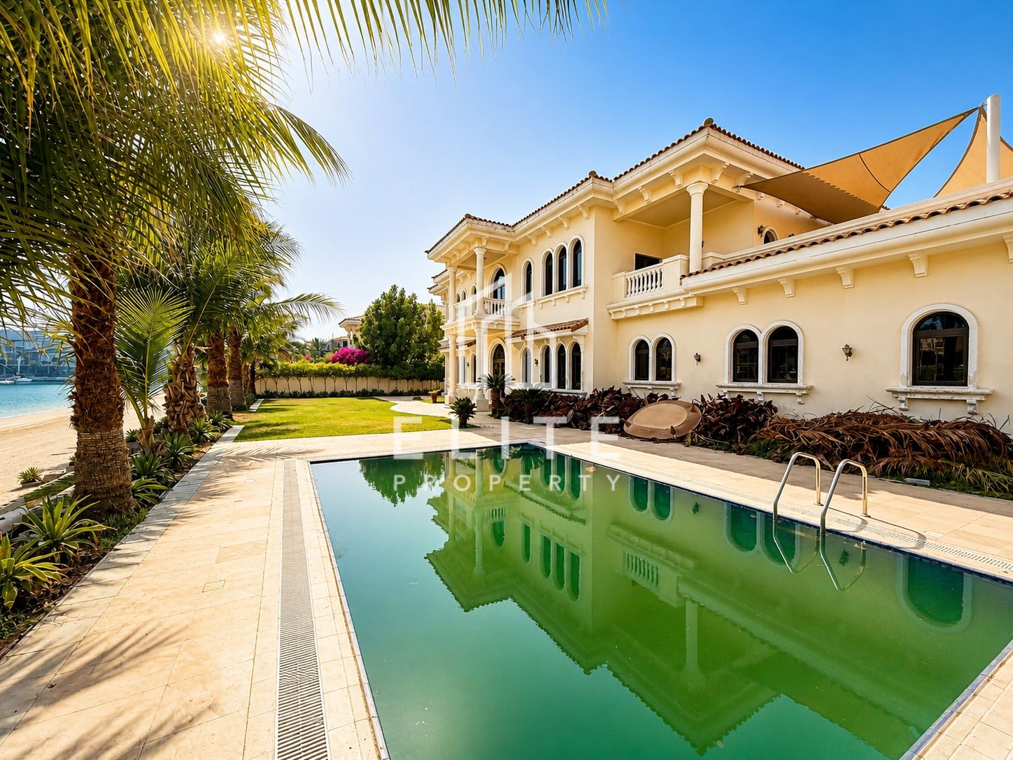 6BR Beachfront Villa | Private Pool And Garden