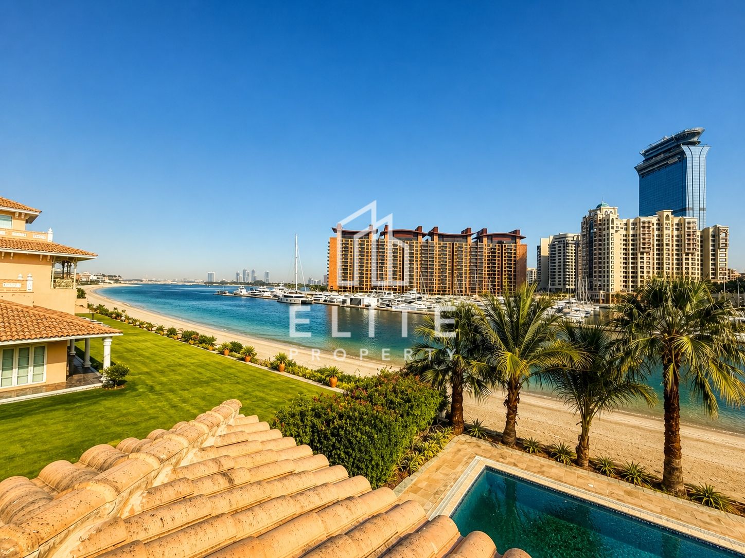 6BR Beachfront Villa | Private Pool And Garden
